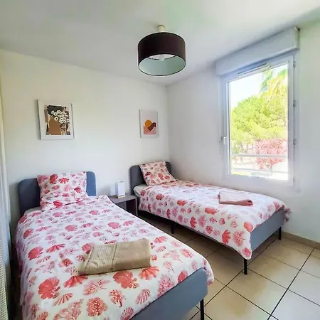 *le Carpe Diem, 2 Chambres, Piscine, 2 Parking, Clim* * Montpellier